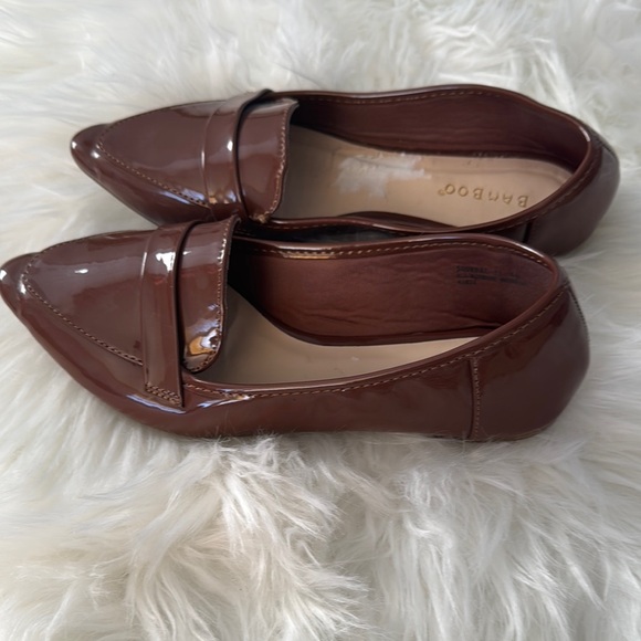 Bamboo Women's Brown Loafers - Picture 4 of 8